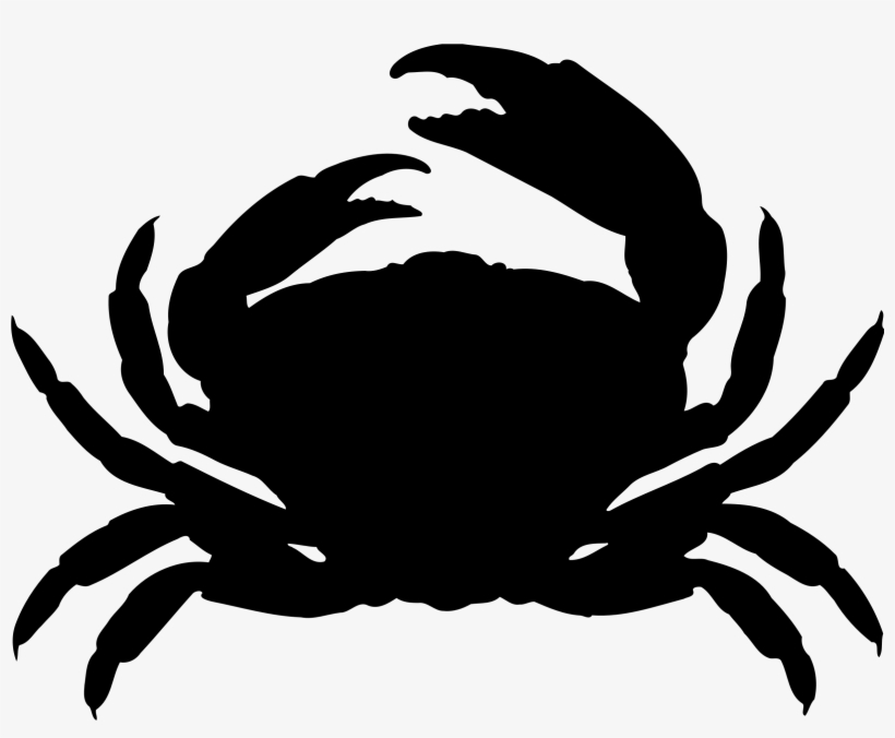 This Free Icons Png Design Of Crab Silhouette, transparent png download