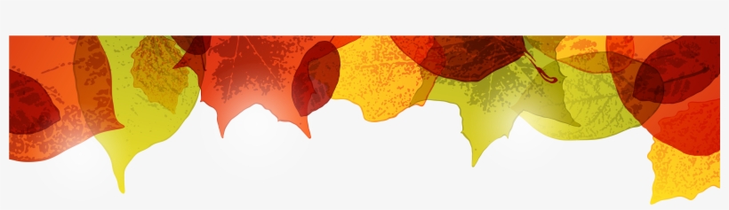 Clipart Resolution 3169*770 - Fall Leaf Border Png, transparent png download