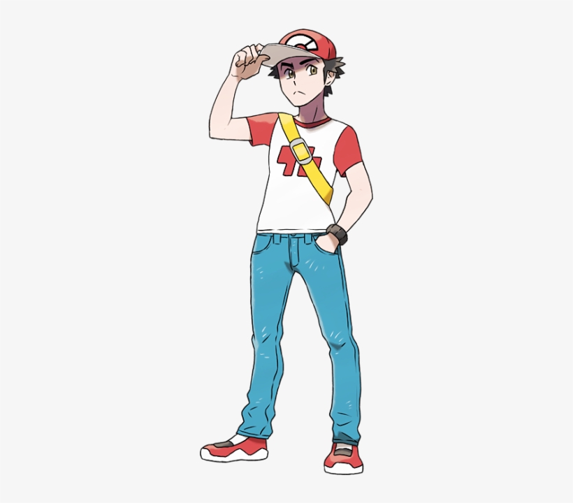 Chipsprites - Pokemon Sun And Moon Red Cosplay, transparent png download