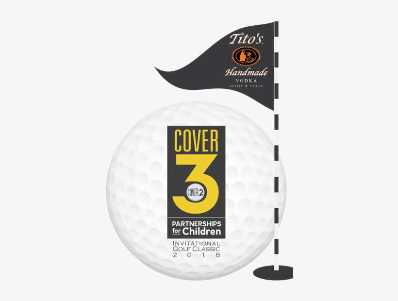 2018 Golf Tourney Cover Logo W Titos Flag 01 - Logo, transparent png download