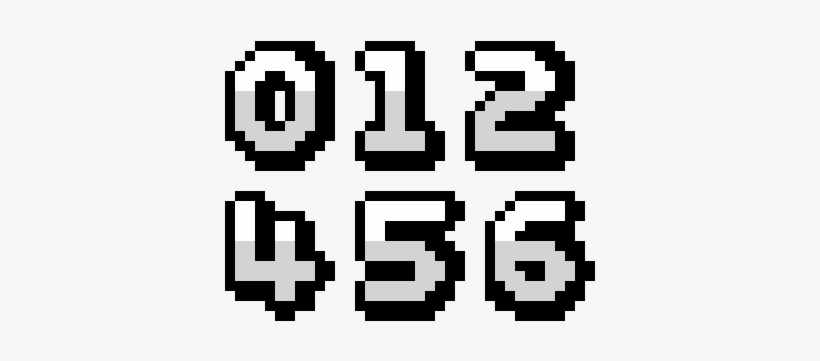 Numbers - Stencil, transparent png download