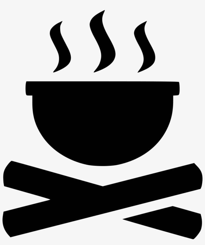 Cook Cooking Boil Fire Campfire Comments - Coffee Cup Clip Art, transparent png download
