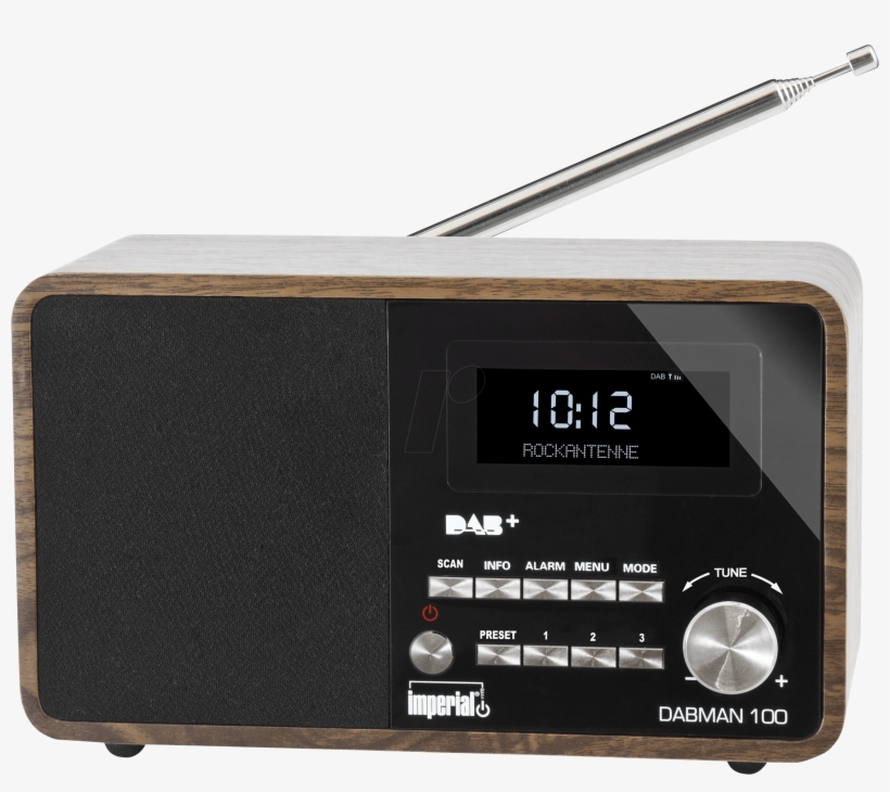 Clip Library Dabman Nb Fm At Reichelt Elektronik Dabdabfm - Imperial Telestar Dabman 100 Portable Digital Black, transparent png download