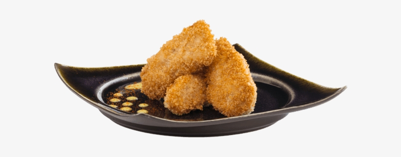 Crispy Chicken Tenders With Dipping Cream - Chicken Fingers, transparent png download