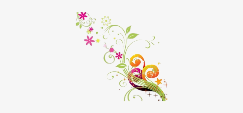 Inspirational Wallpaper Of Hot Girl Vector Png Images - Vector Flower Background Png, transparent png download