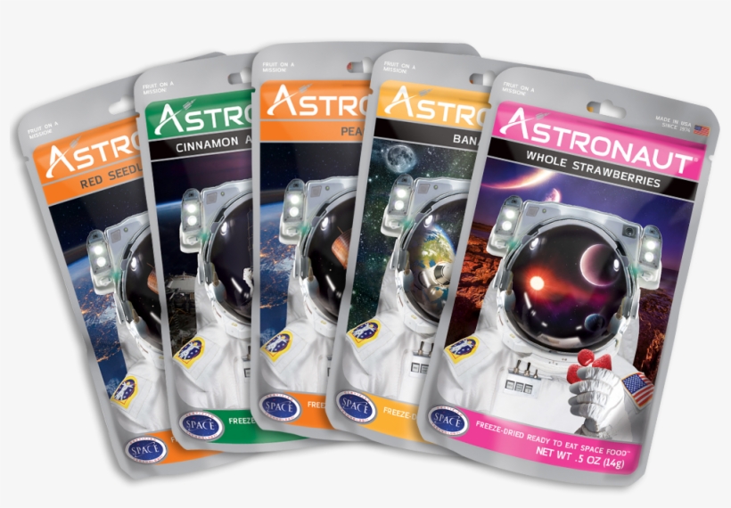 5 Freeze-dried Fruits - Astronaut Foods, transparent png download