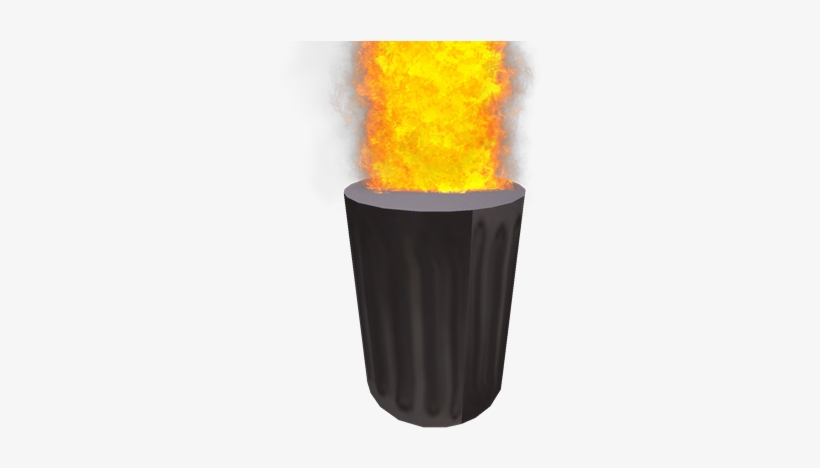 Trashcan Fire Png - Waste Container, transparent png download