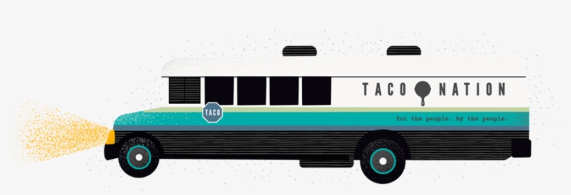 Tacobus 3@6x - Taco Bus, transparent png download