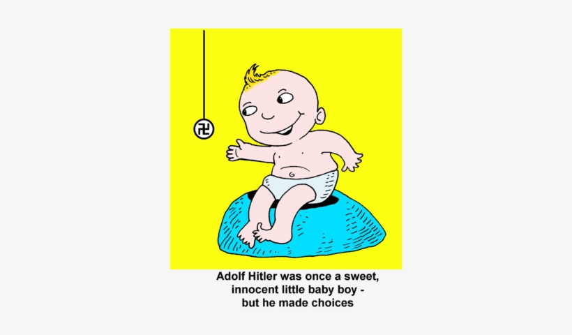 Baby Hitler - Clipart Hitler, transparent png download