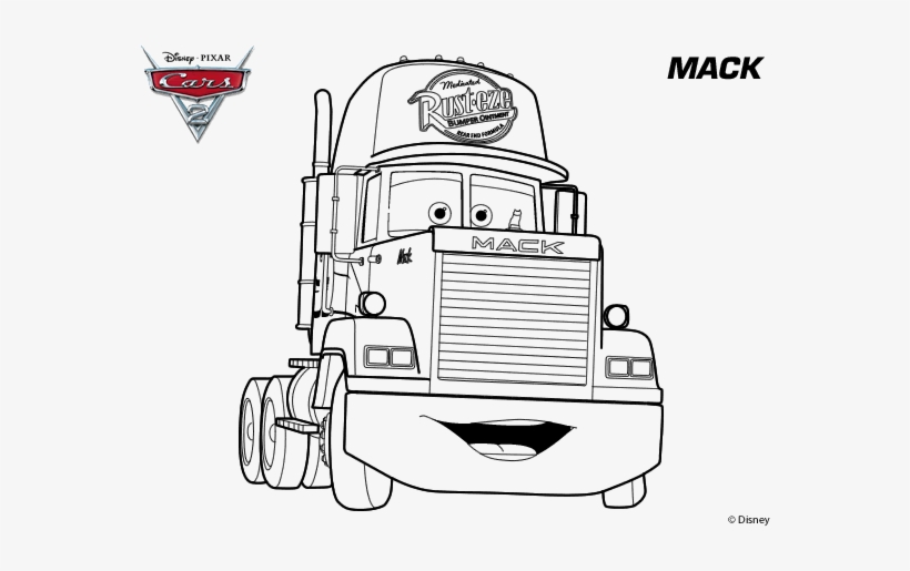 Download Lightning Mcqueen Mack Truck C - Cars 2 Pullback Racers ...