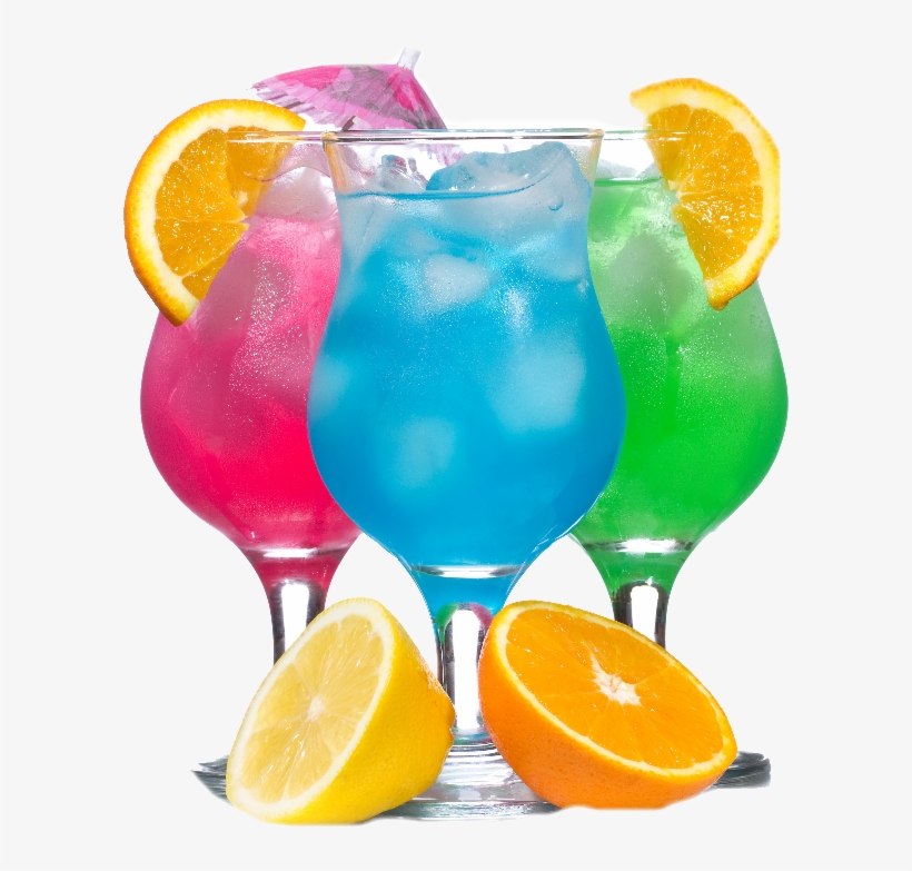 Cocktails Vector Colorful - Colorful Cocktails Png, transparent png download