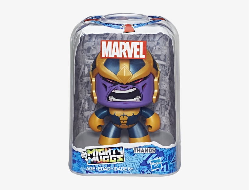 Hasbro New York Toyfair 2018 Reveals Infinity Gauntlet, - Mighty Muggs Thanos, transparent png download