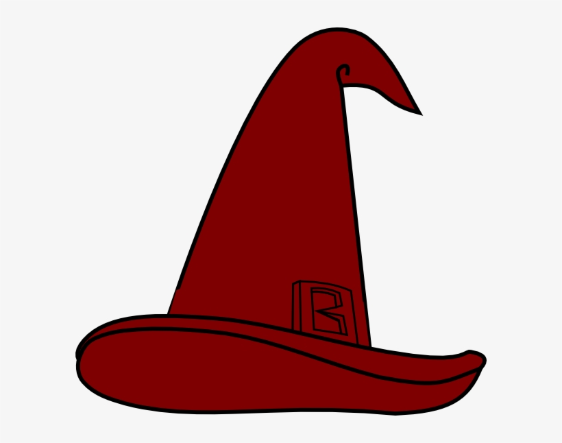 Wizard Hat Brown Svg Clip Arts 600 X 566 Px, transparent png download