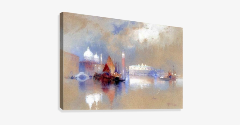View Of Venice, 1888 Canvas Print - Turners Paintings Of Venice, transparent png download