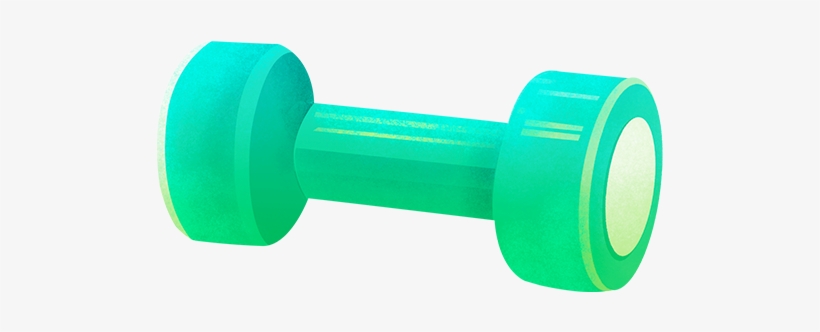 Dumbbell - Weightlifting, transparent png download