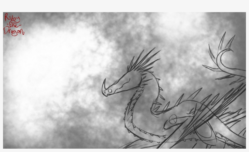 Cloudjumper In By Ruby The Dragon On - Sketch, transparent png download