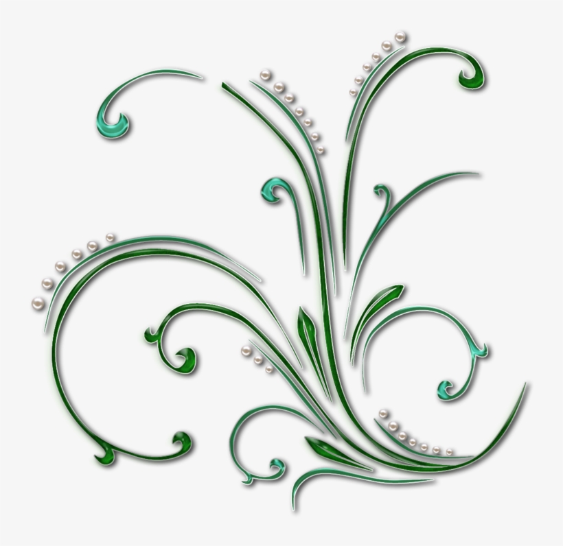 Png Swirls Clip Royalty Free Download - Green Swirl, transparent png download
