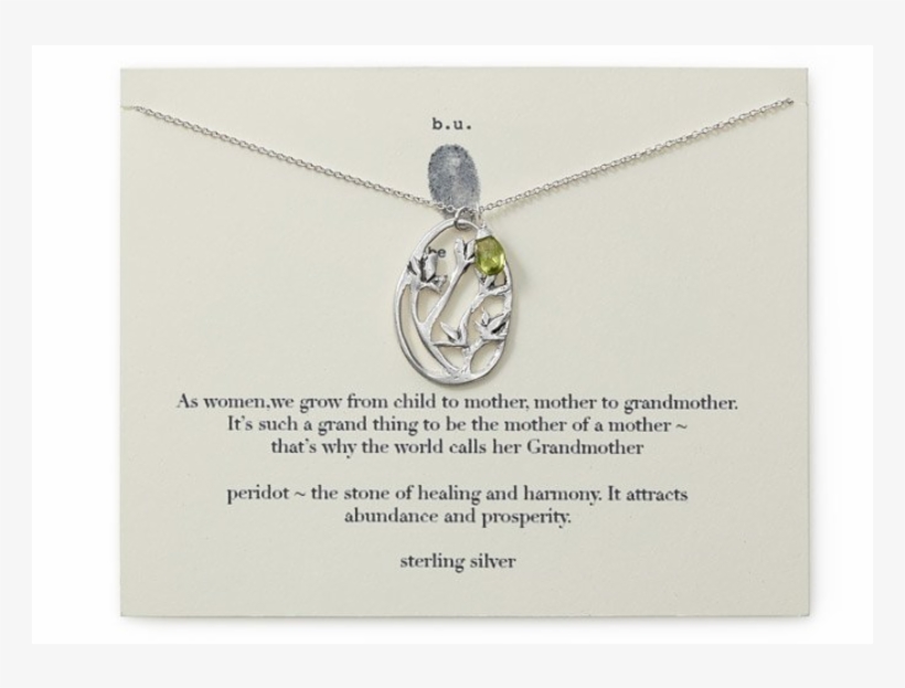 18 Best Gifts For Grandma For Christmas Or Birthday - It's A Grand Thing Necklace, transparent png download