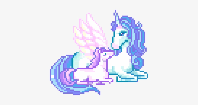 50 Images About Png Kawaii On We Heart It - Kawaii Pixel Unicorn, transparent png download