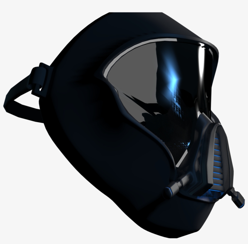 D Object Design Masks Pinterest Side - Gas Mask Png Side, transparent png download