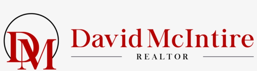 David Mcintire Realtor Logo Name Title - Graphic Design, transparent png download