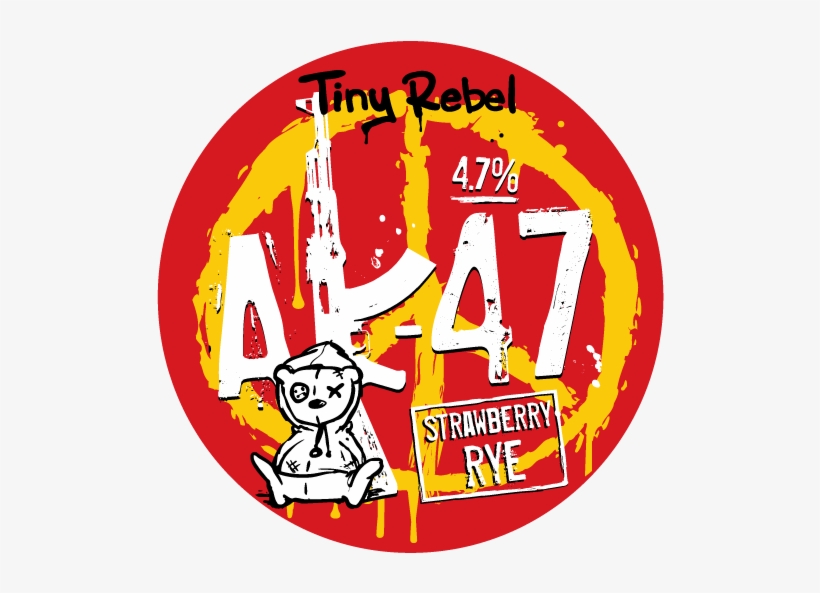 Strawberry Rye Ale - Tiny Rebel Ak47, transparent png download