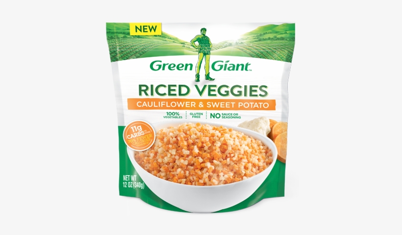 Product 1030gg Riced - Green Giant Riced Cauliflower And Sweet Potato, transparent png download