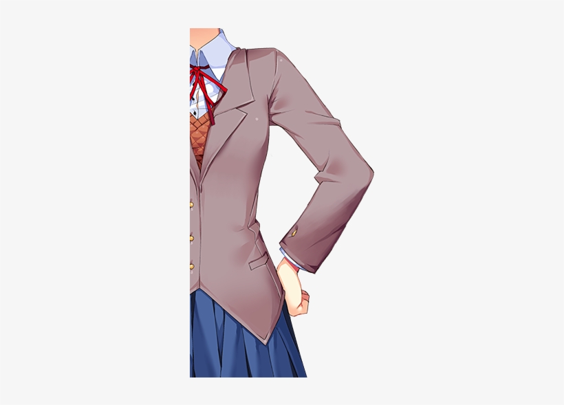 Hide Ui - Natsuki Ddlc, transparent png download