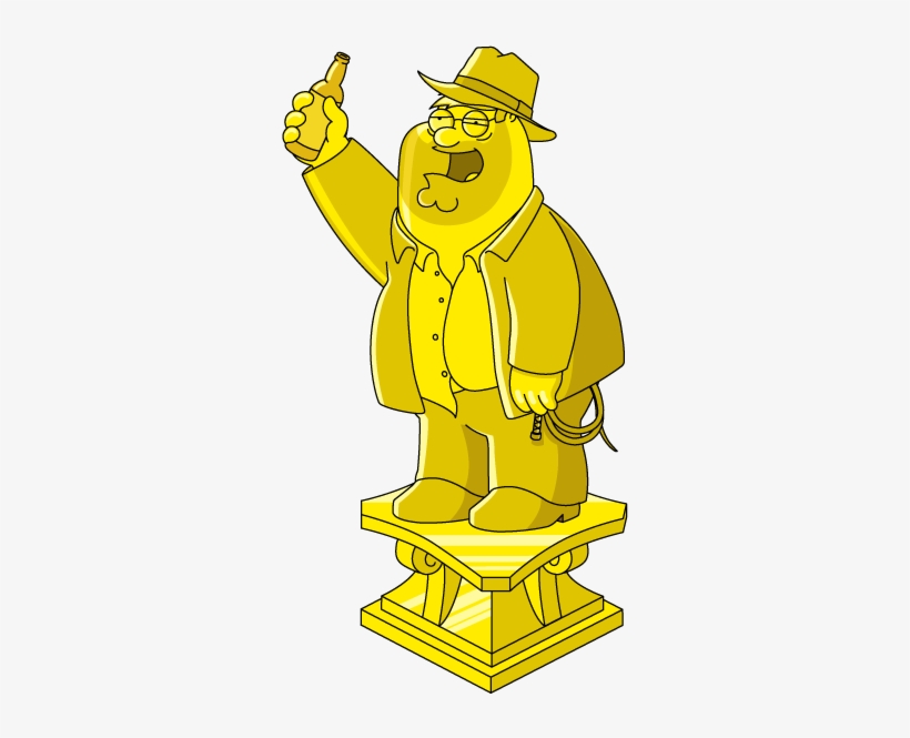 Image - Peter Griffin Statue, transparent png download