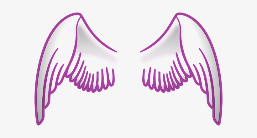 Purple Angel Wings Png, transparent png download