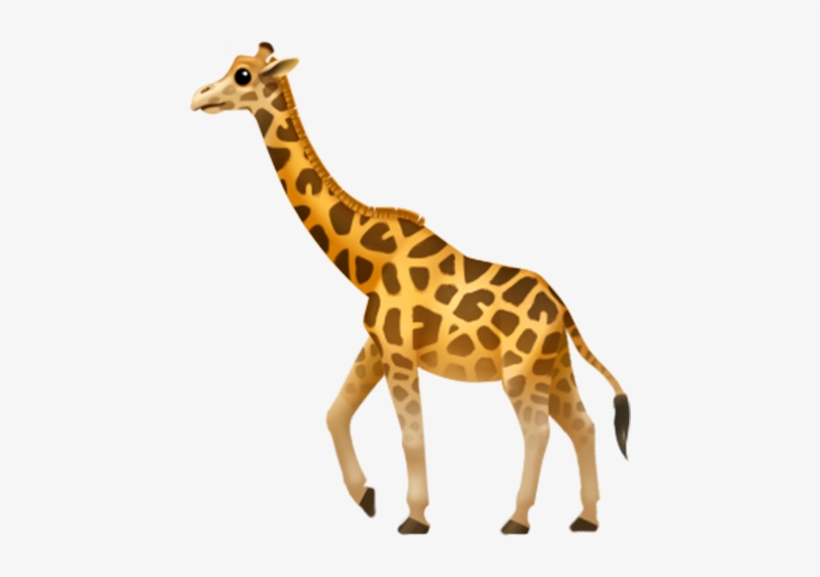 Here Are Just Some Of The Examples Apple Released Today - Giraffe Emoji Iphone, transparent png download