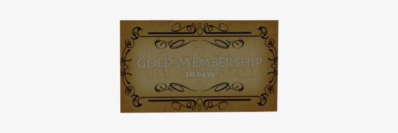 Membership Gold Voucher - 46 And 2, transparent png download