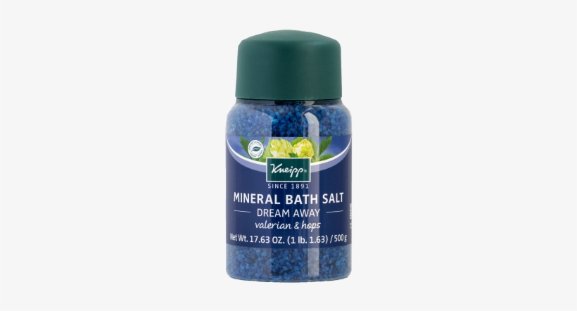 Valerian & Hops Mineral Bath Salt - Kneipp Bath Crystals | Lifeandlooks.com, transparent png download