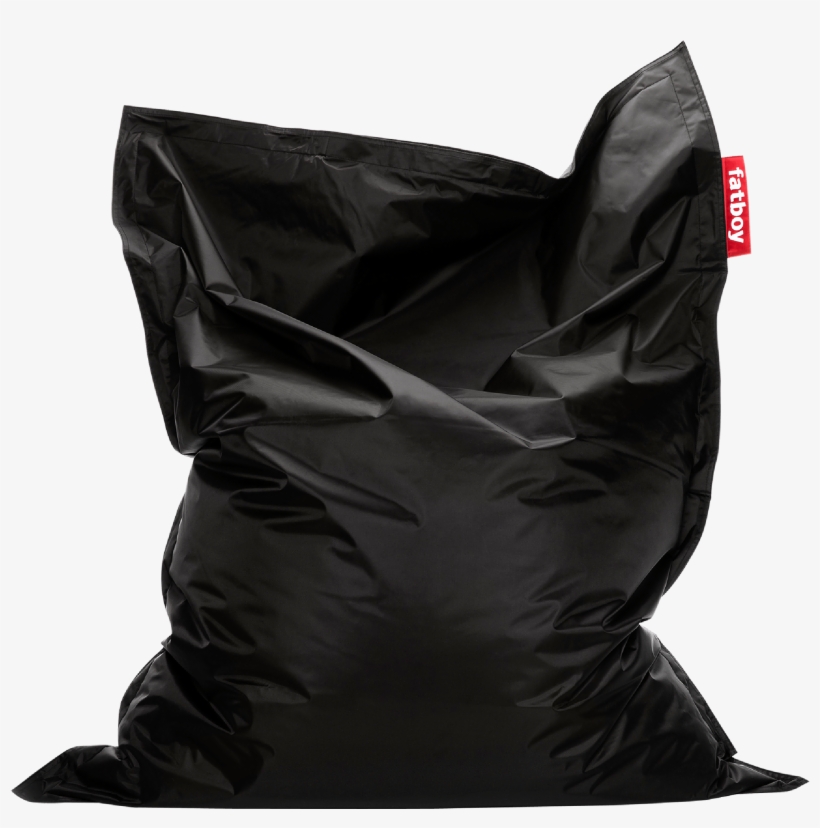 Fatboy Bean Bag - Fatboy Original, Black Bean Bag, transparent png download