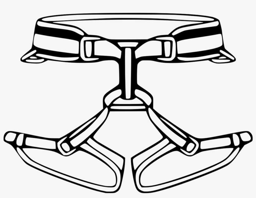 Harnesses Harnesses - Climbing Harness, transparent png download