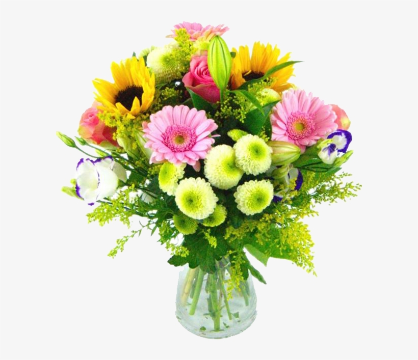 Te Aseroramos - Colourful Bunch Of Flowers, transparent png download