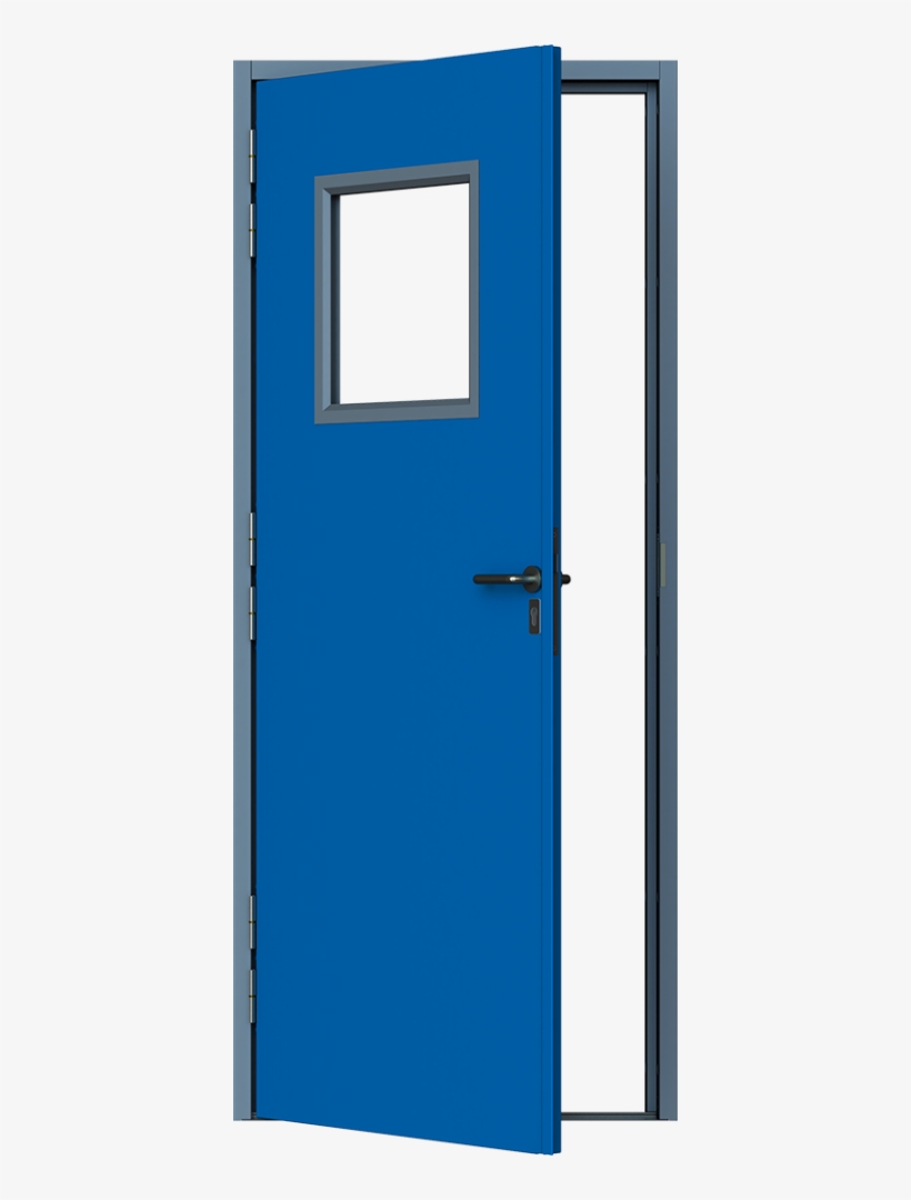 Steel Personnel Doors - Door, transparent png download