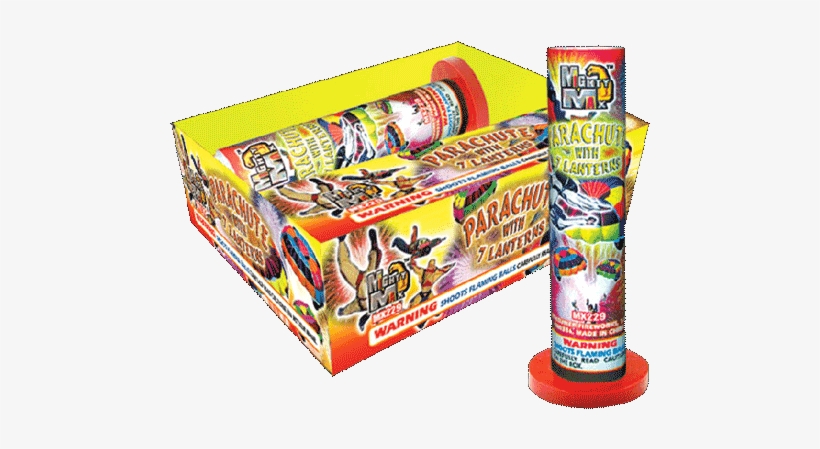 Parachute With 7 Lanterns - Parachute, transparent png download