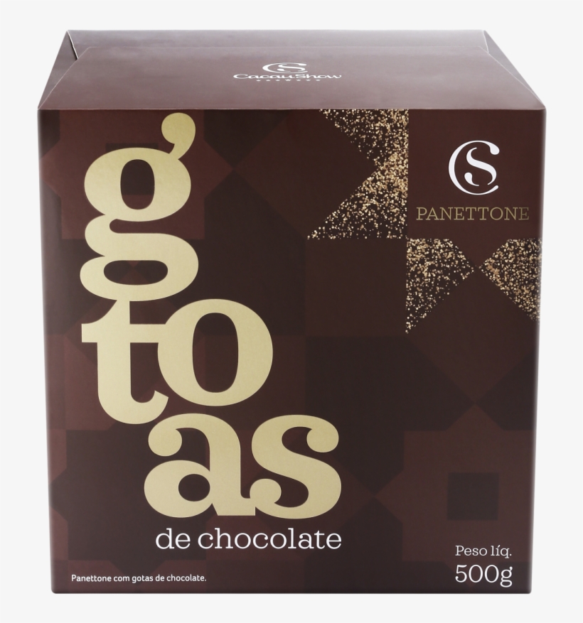 Panettone-gotas - Video - Panetone Cacau Show, transparent png download