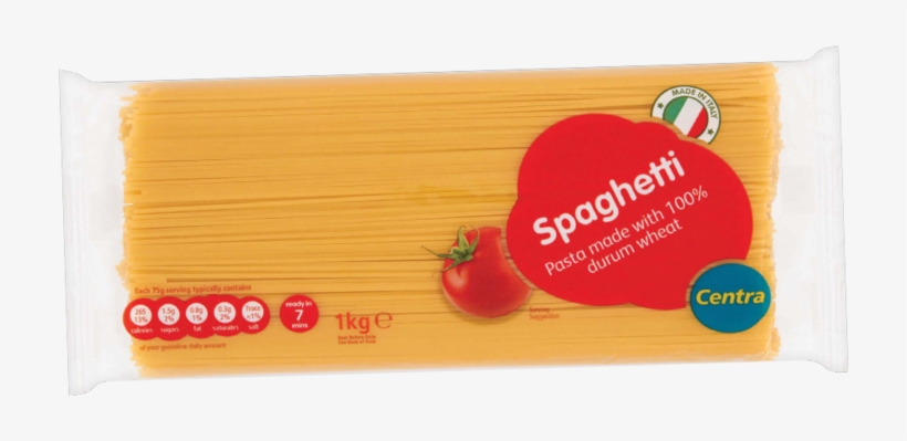 Centra Spaghetti Pasta 1kg - Spaghetti 1kg, transparent png download