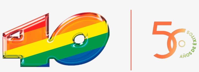 Logo 40 Principales 50º Aniversario - Los 40 Principales, transparent png download