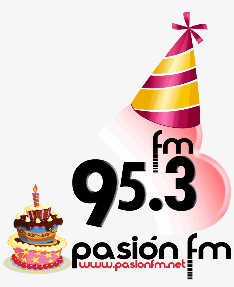 Cropped Logo Pasion Aniversario - Birthday Party, transparent png download
