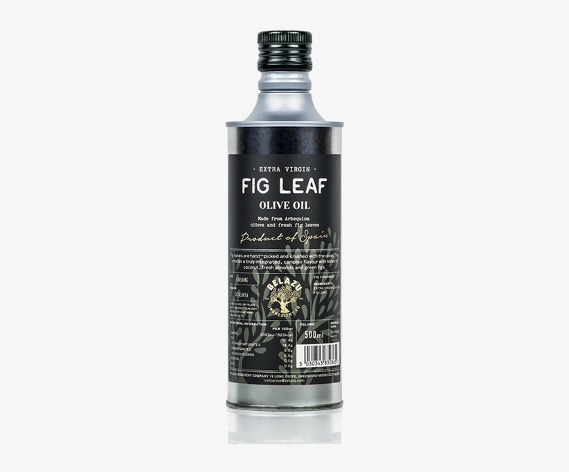 Belazu Extra Virgin Fig Leaf Olive Oil - Olive Oil, transparent png download