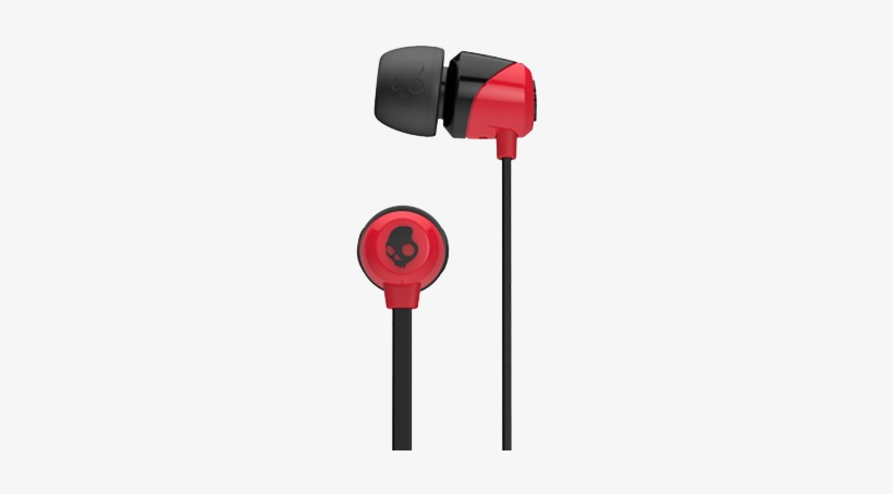 Skullcandy Clipart Earphones - Skullcandy In-ear Jib Red Black (s2duhz-335), transparent png download
