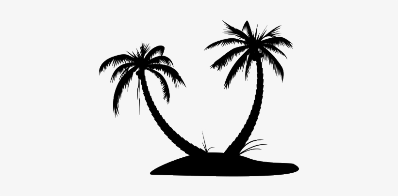 Price-tree - Palm Tree Silhouette, transparent png download