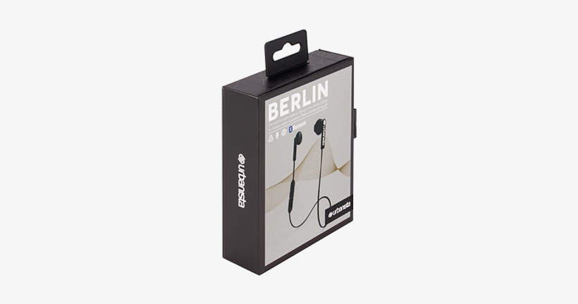 The Earphones Offer A Very Simplistic, Yet Modern Design - Urbanista Berlin - Earphones With Mic - Ear-bud - Behind-the-neck, transparent png download