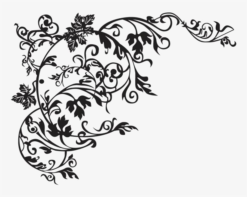 Wall Mural Ornament - Plant Ornament, transparent png download