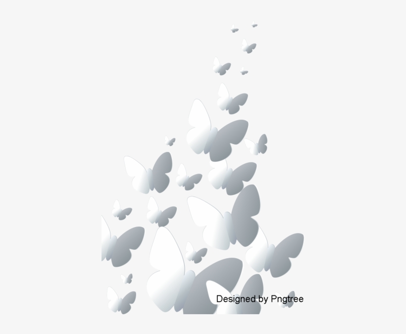 Desenho Borboleta Desenhos De Flores Pintadas À Mão - Portable Network Graphics, transparent png download