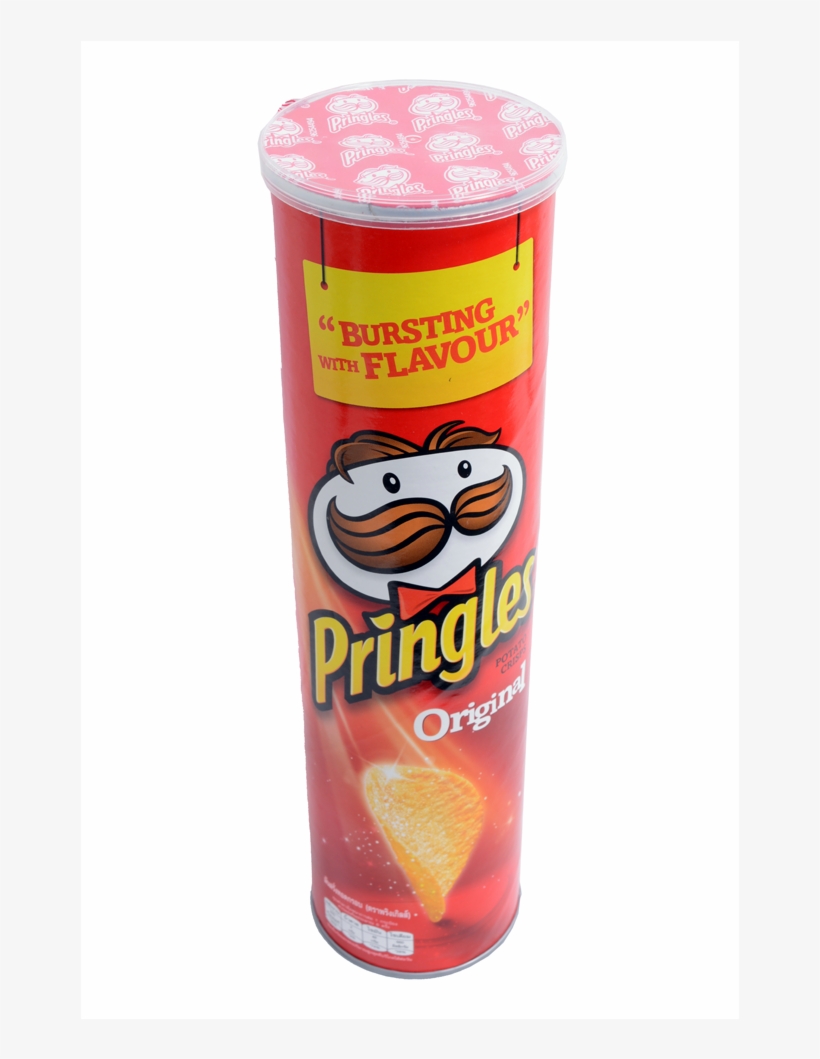Pringles Original Crisps - Pringles Potato Chips, Cheddar Cheese - 1.41 Oz Canister, transparent png download