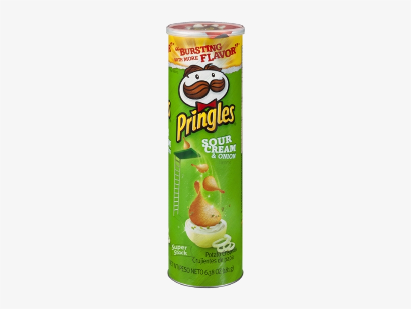 Pringles Bursting With More Flavour Sour Cream, transparent png download